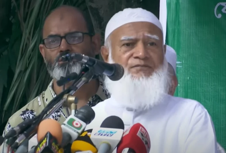 হার্টের অপারেশনের পরে প্রথম গণমাধ্যমের সামনে জামায়াত আমির, যা বললেন (ভিডিও)